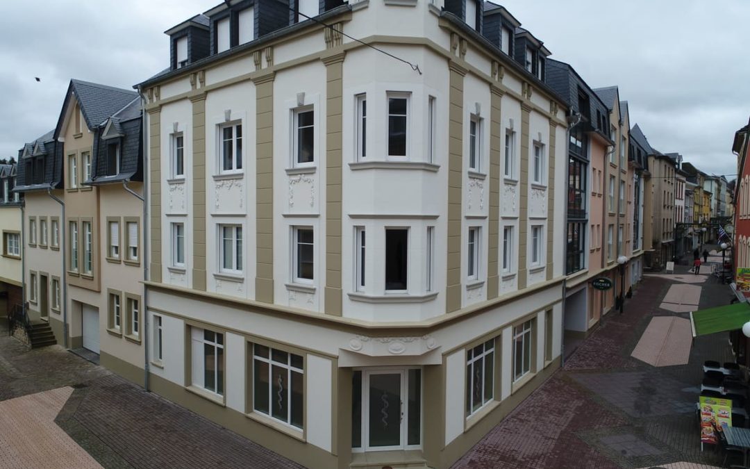 New Residence „Ardennes“ with commercial and parking deck in Echternach